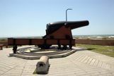 Big Cannon at Ft Pickens in Pensacola, FL
